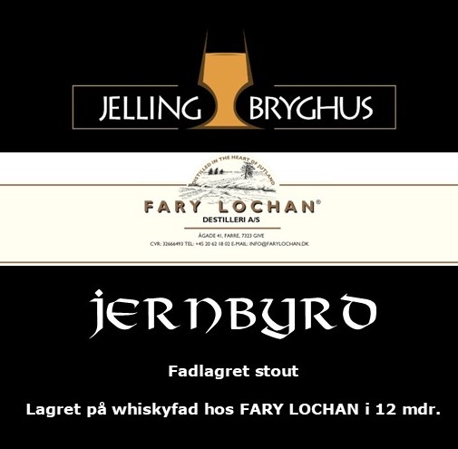 Præsentation af vor helt unikke Whisky-lagrede Jernbyrd