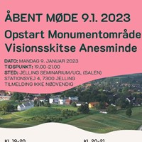 Åbent møde: Opstart monumentområde og Visionsskitse Anesminde