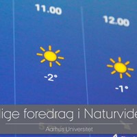 Jagten på den perfekte vejrudsigt // livestreamet foredrag fra Aarhus Universitet