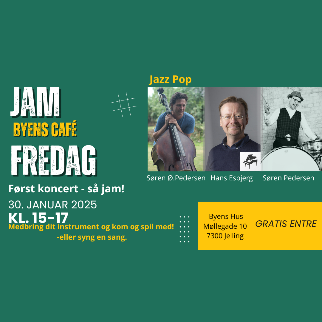 Ny JamFredag i Byens Café Jelling